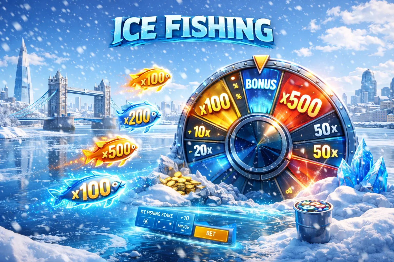Bonus Features in Ice Fishing Gambling Games
